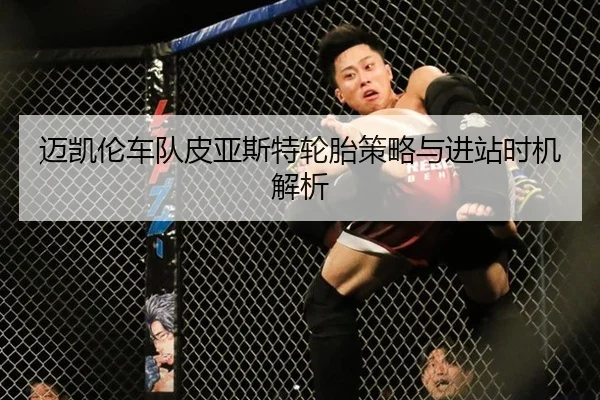 迈凯伦车队皮亚斯特轮胎策略与进站时机解析